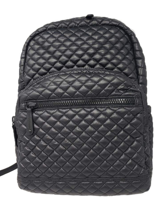 ClaraNY Quilted Backpack Ultra-light weight water repellent Laptop sleeve with pouch Color Black
