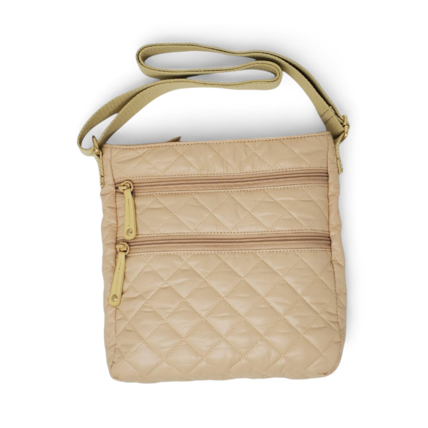 ClaraNY Lightweight Quilted Crossbody bag water repellent finish