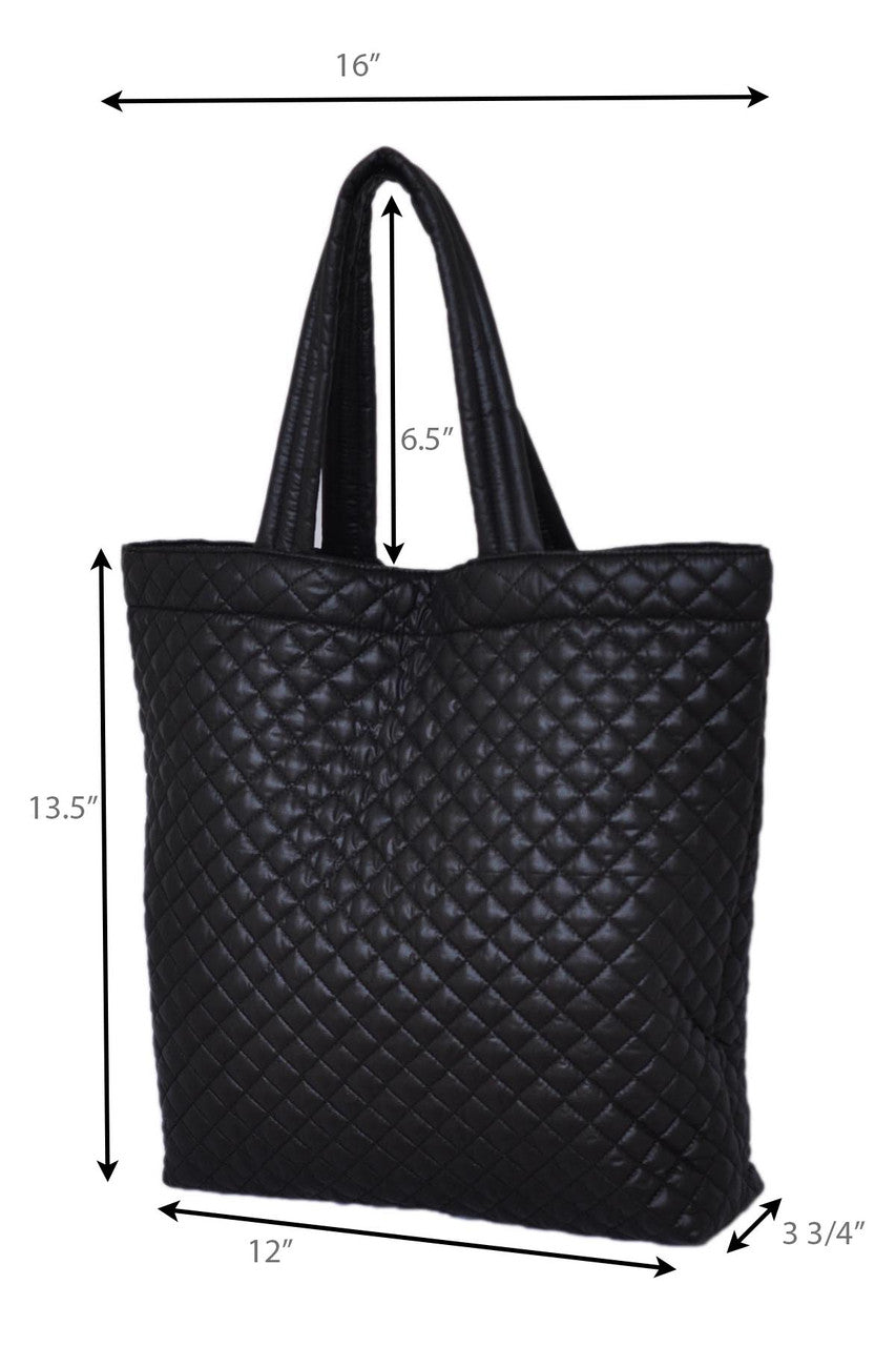 ClaraNY Love Love Heart Embroidery lightweight comfortable tote  water repellent